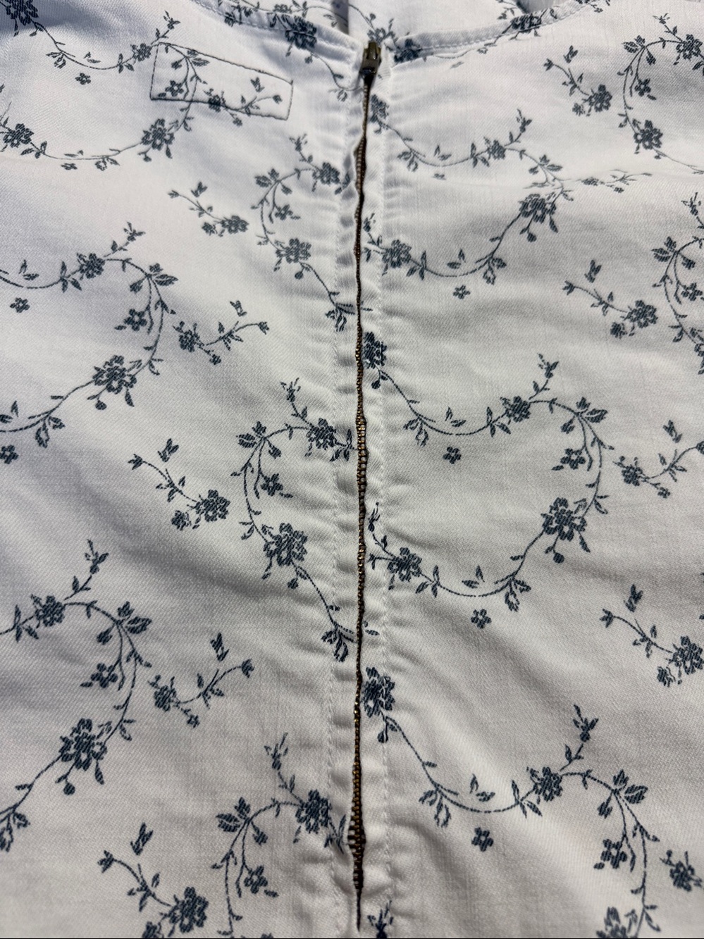 Current/Elliott The Fray Edge Shift Dress Sugar Viney Floral Size: 3 (10) - Picture 6 of 7